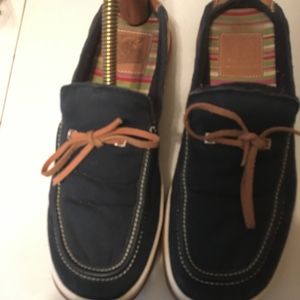 Cole Haan Blue Boat Shoes 8B